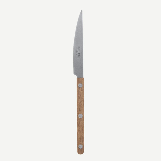 Sabre Bistrot Vintage Teak 20cm Dessert Knife