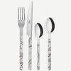 Sabre Bistrot Shiny Dune Ivory 4 Pieces Cutlery Set, 033