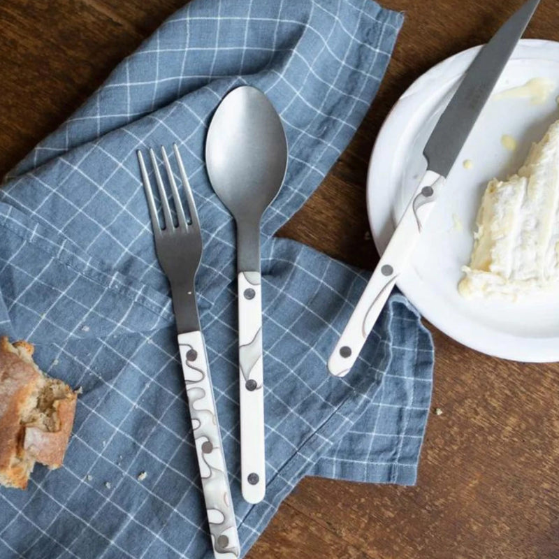 Sabre Bistrot Vintage Dune Ivory 4 Pieces Cutlery Set, 040