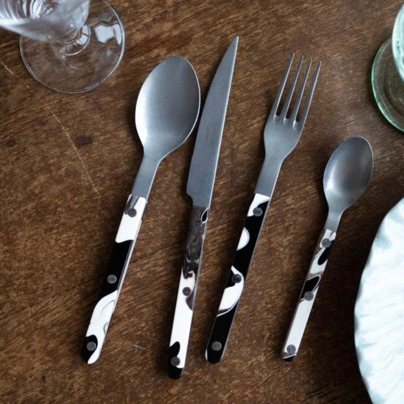 Sabre Bistrot Vintage Dune Black 4 Pieces Cutlery Set, 033
