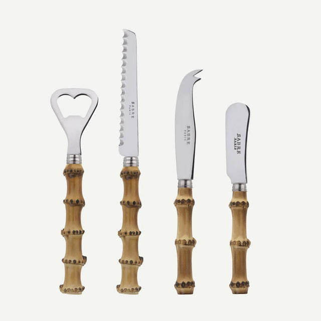 Sabre Panda Bamboo Aperitif Set