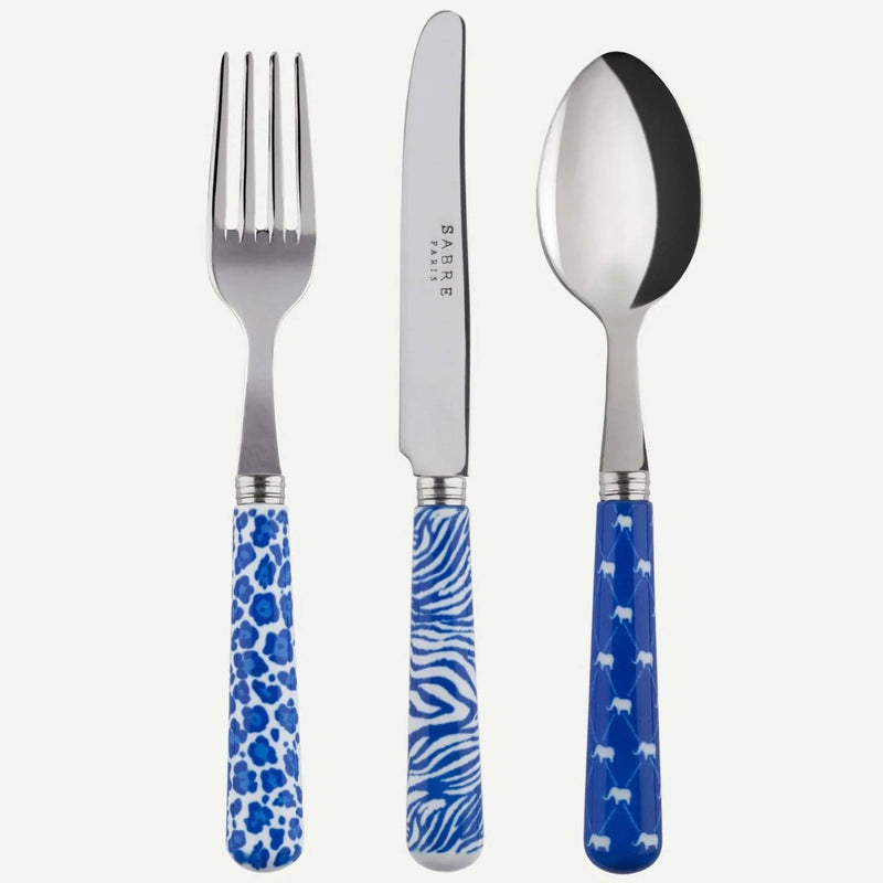 Sabre Children's Blue Zoo Set