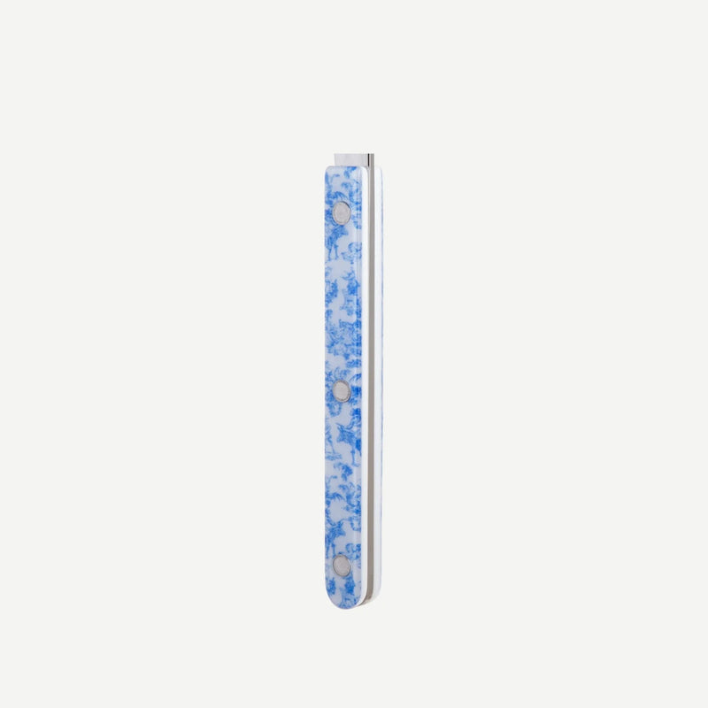 Sabre Bistrot Shiny Toile Blue 4 Pieces Cutlery Set, 033