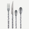 Sabre Bistrot Vintage Toile Black 4 Pieces Cutlery Set, 040