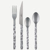 Sabre Bistrot Vintage Toile Black 24 Pieces Cutlery Set, 041