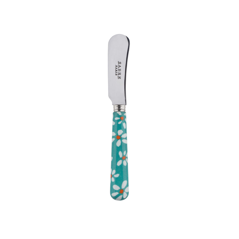 Sabre Marguerite Turquoise 14cm Butter Spreader