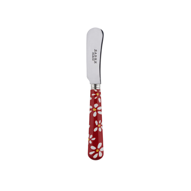 Sabre Marguerite Red 14cm Butter Spreader