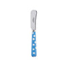 Sabre White Dots Light Blue 14cm Butter Spreader