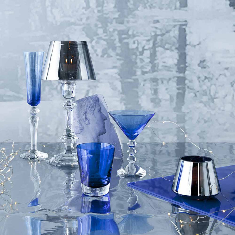 Baccarat Harcourt Our Fire Silver Candlestick