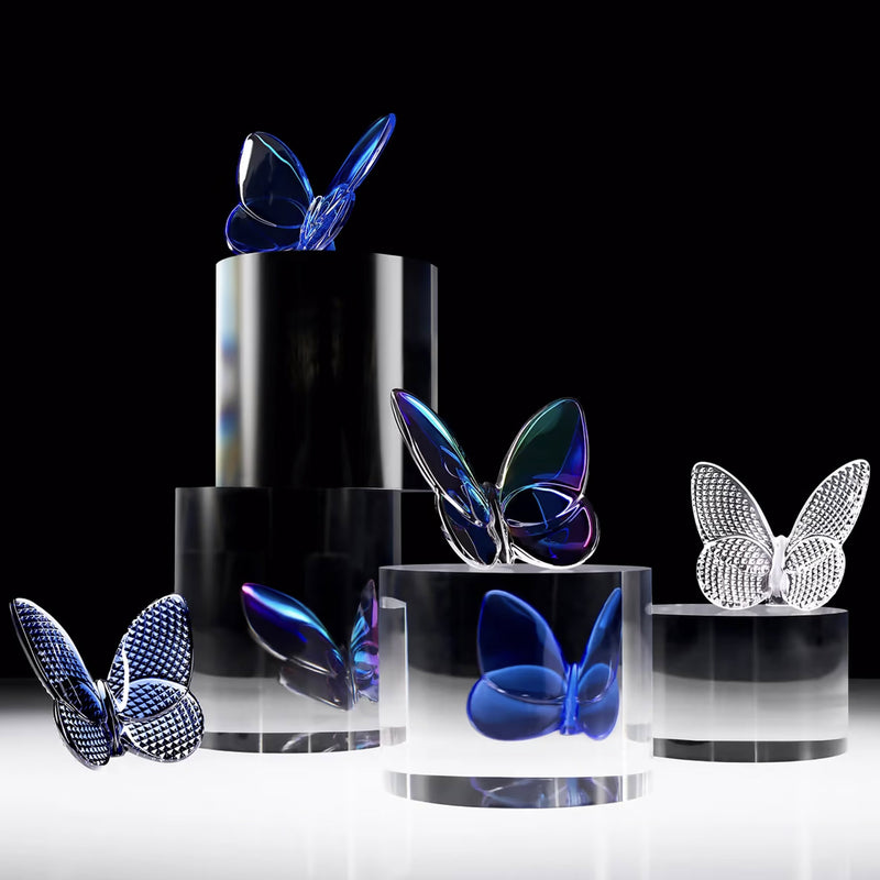 Baccarat Papillon Lucky Iridescent Butterfly