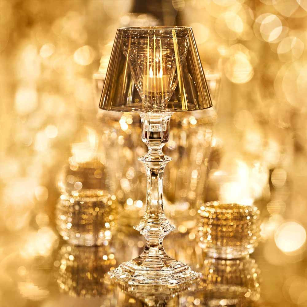Baccarat Harcourt Our Fire Yellow Gold Candlestick 2605622 – David