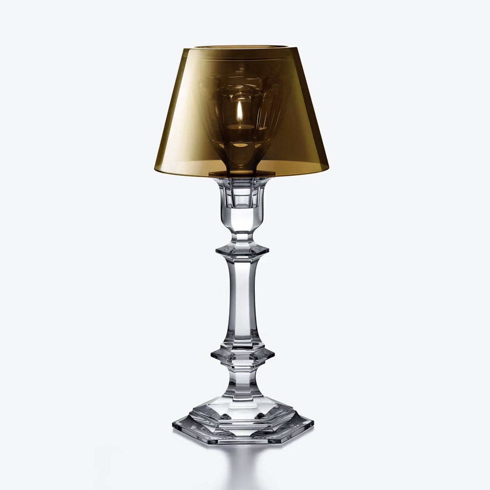 Baccarat Harcourt Our Fire Yellow Gold Candlestick 2605622 – David