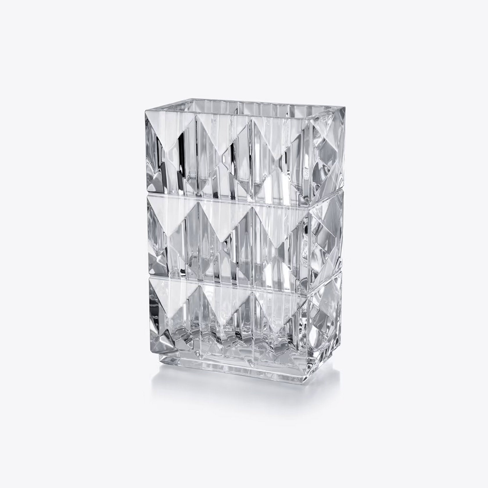Baccarat Crystal - Louxor Diamond Surface Vase, 20cm - David