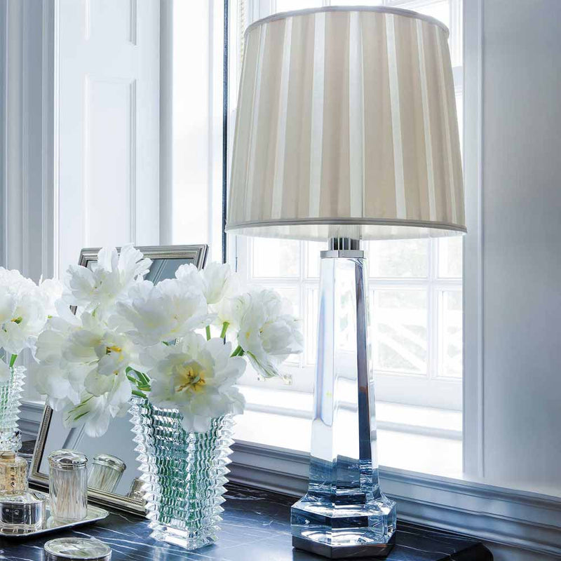 Baccarat Eye Rectangle Clear Tall Vase