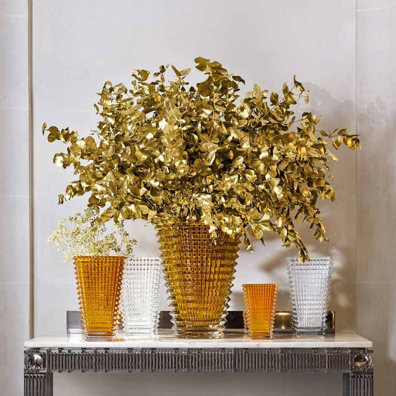 Baccarat Eye Rectangular Tall Vase