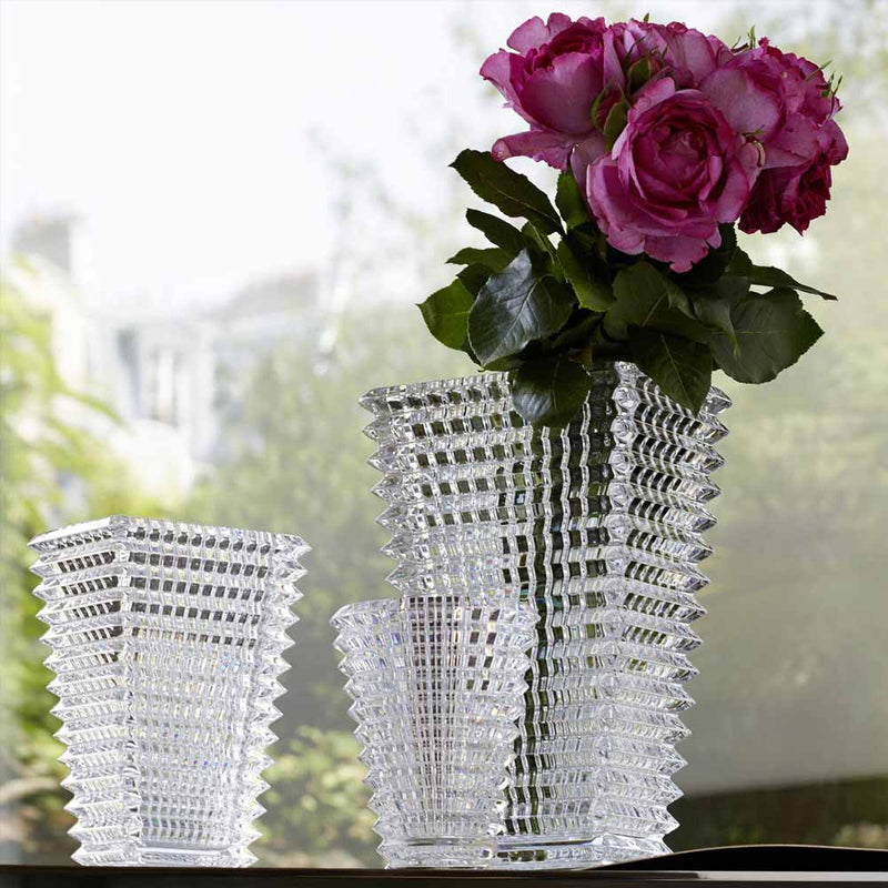 Baccarat Eye Rectangular Tall Vase