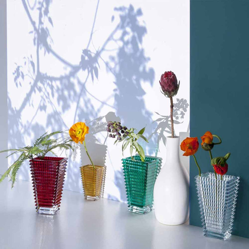 Baccarat Eye Rectangular Tall Vase