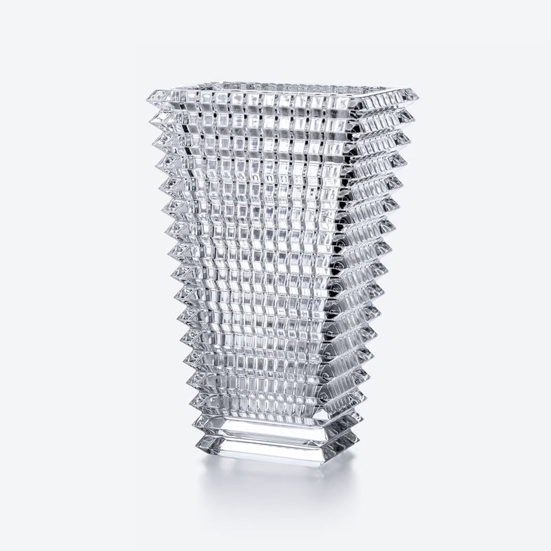 Baccarat Eye Rectangular Tall Vase, Large