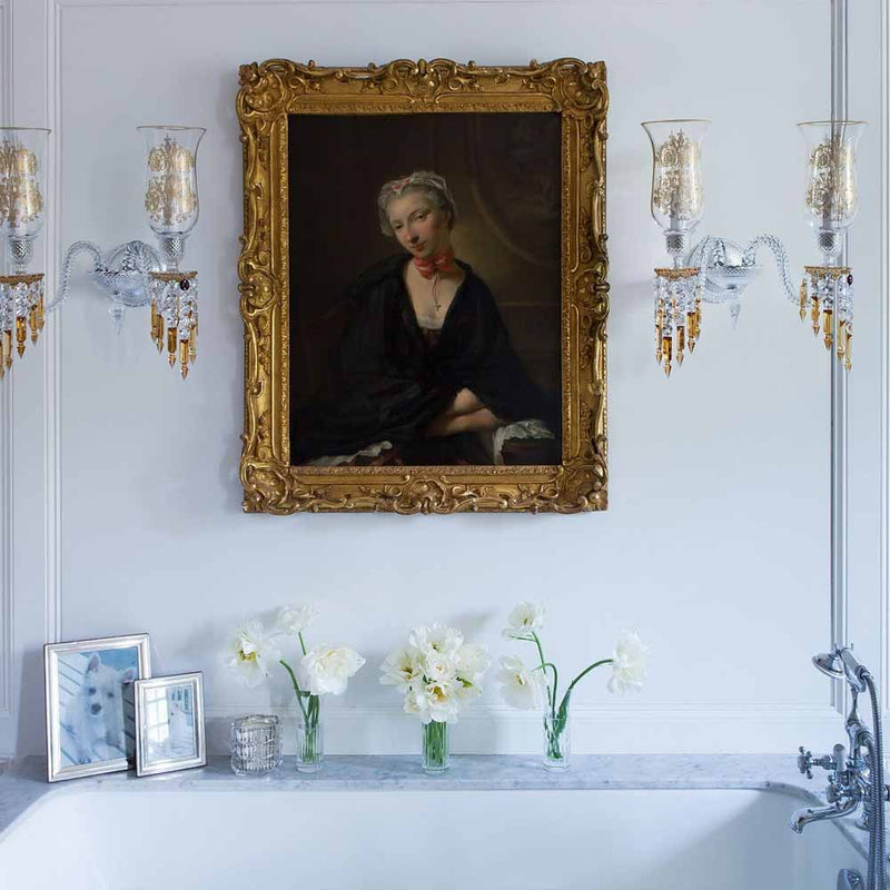 Baccarat Flora Biseau Vase