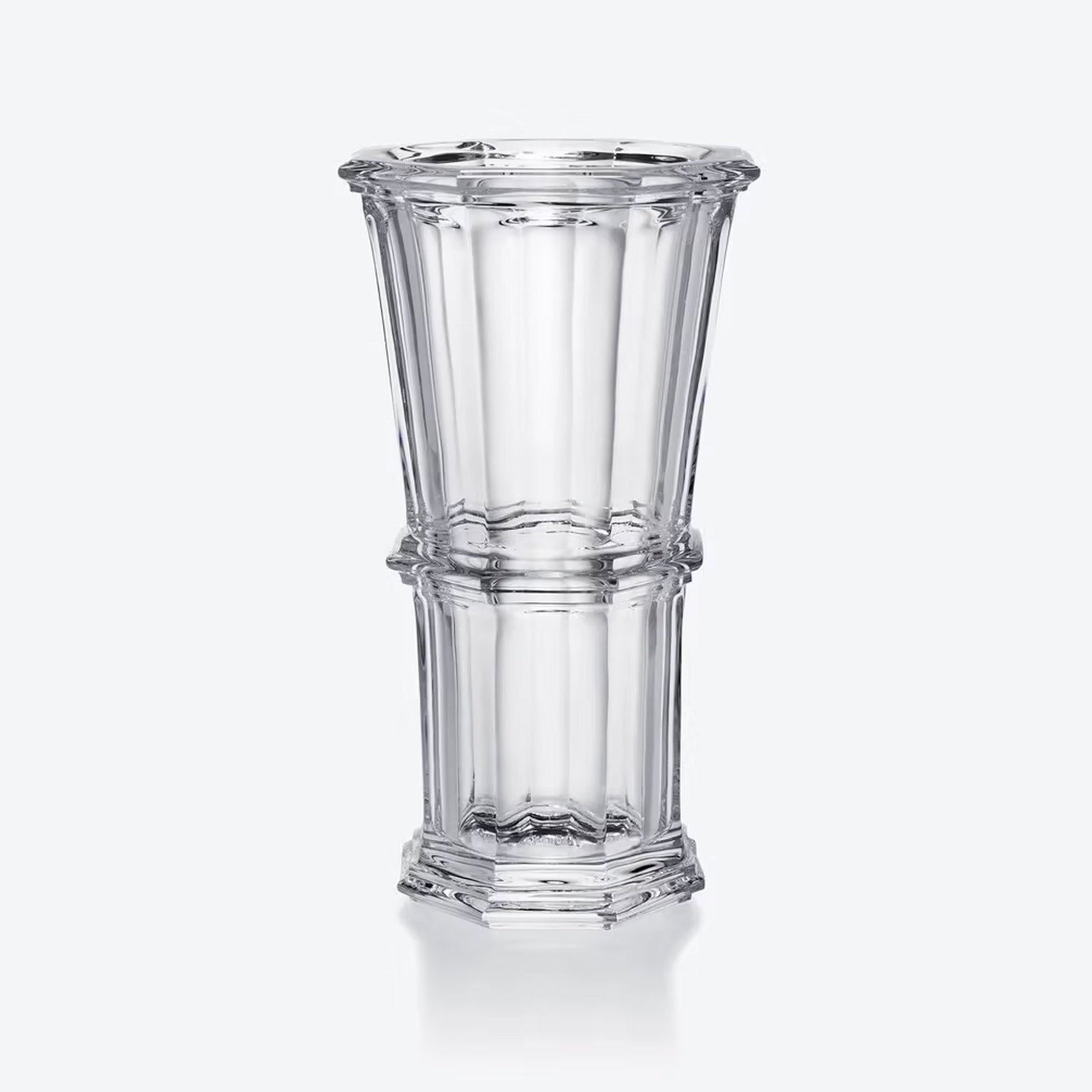 Baccarat Harcourt Straight Clear Vase 2802261 – David Shuttle Ltd