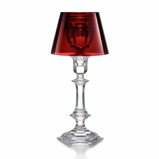 Baccarat Harcourt Our Fire Red Candlestick