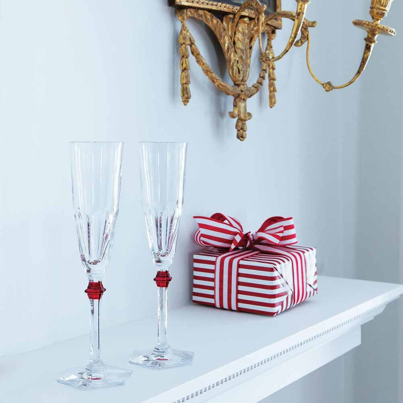 Baccarat Harcourt Eve Red Flute