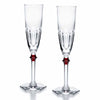 Baccarat Harcourt Eve Red Flute