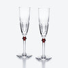 Baccarat Harcourt Eve Red Flute