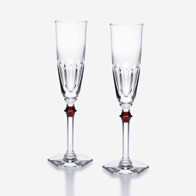 Baccarat Harcourt Eve Red Flute
