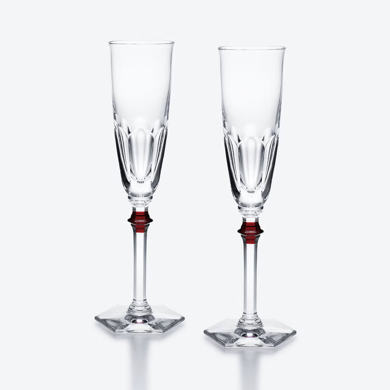 Baccarat Harcourt Eve Red Flute