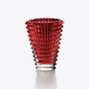 Baccarat Eye Small Oval Red Vase