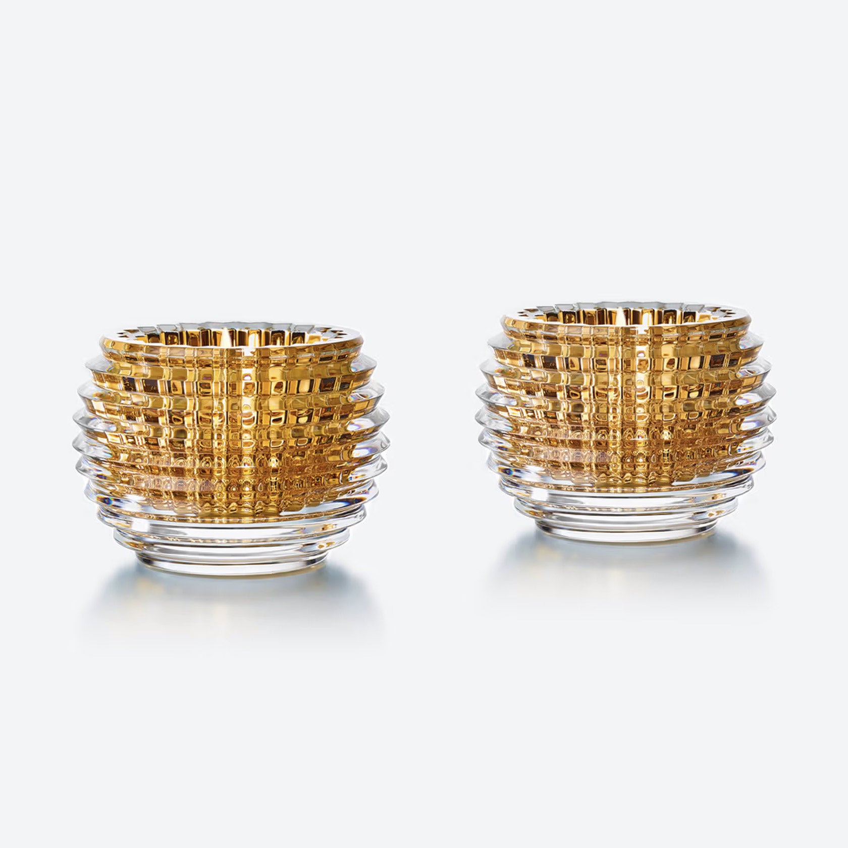 Baccarat Eye Gold Votive, Set of 2 – David Shuttle Ltd