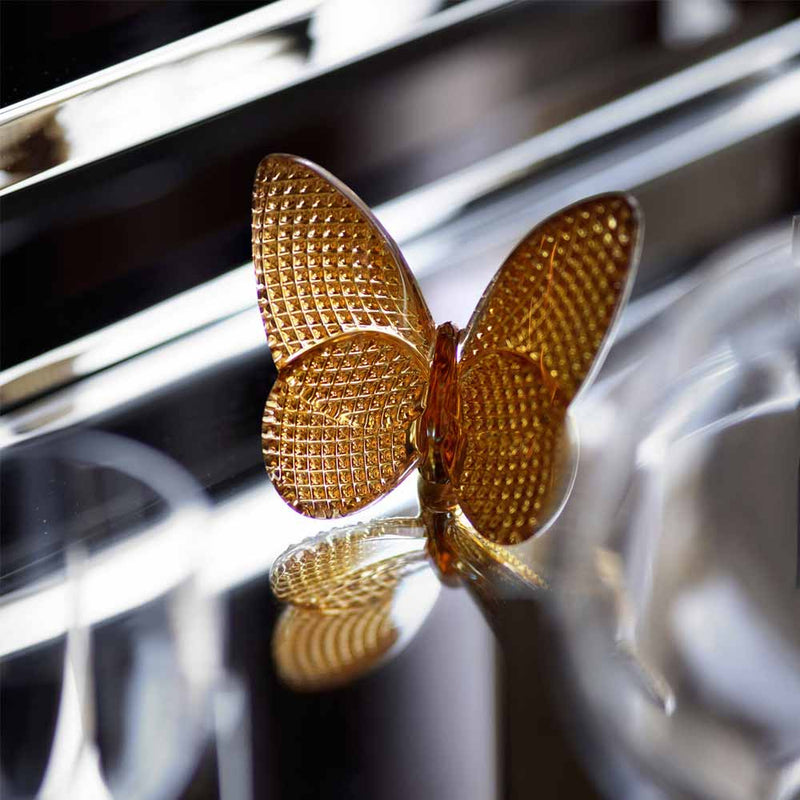 Baccarat Papillon Lucky Diamond Gold