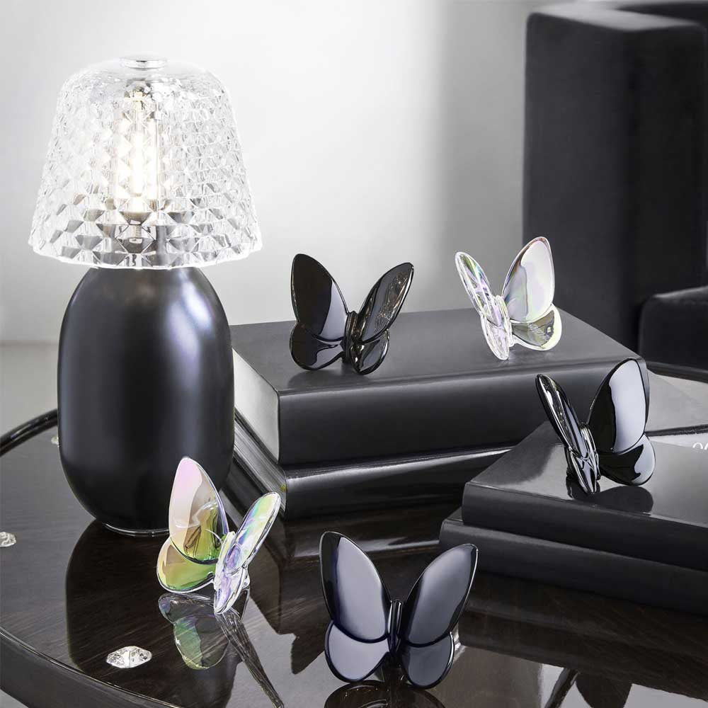 新品 Baccarat クリスタル ラッキーバタフライ BLACK パピヨン パピヨン ラッキーバタフライ ブラック｜大丸松坂屋オンライン