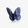 Baccarat Papillon Lucky Midnight Blue Butterfly
