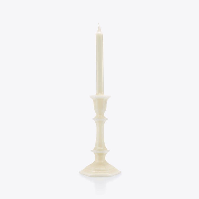 Baccarat Harcourt Candlestick Candle, Ivory