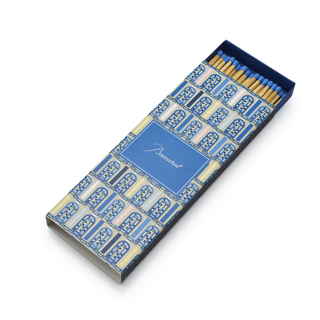 Baccarat Arcadia Large Matches, Blue