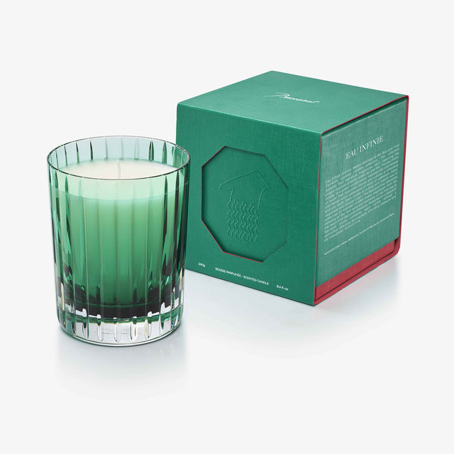 Baccarat 4 Elements Candle, Water Scent, Green Harmonie Tumbler, Large