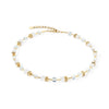 Coeur De Lion Geo Cube White Gold Necklace