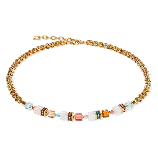 Coeur De Lion GeoCube Fusion Summer Necklace