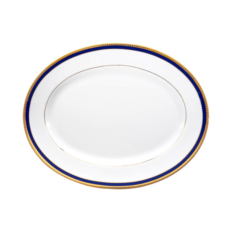 Haviland Symphonie Blue Oval Dish
