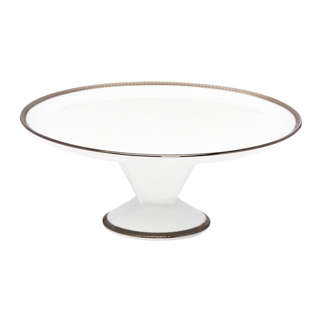 Haviland Symphonie Platine Footed Cake Platter