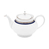 Haviland Symphonie Blue Platinum Round Teapot