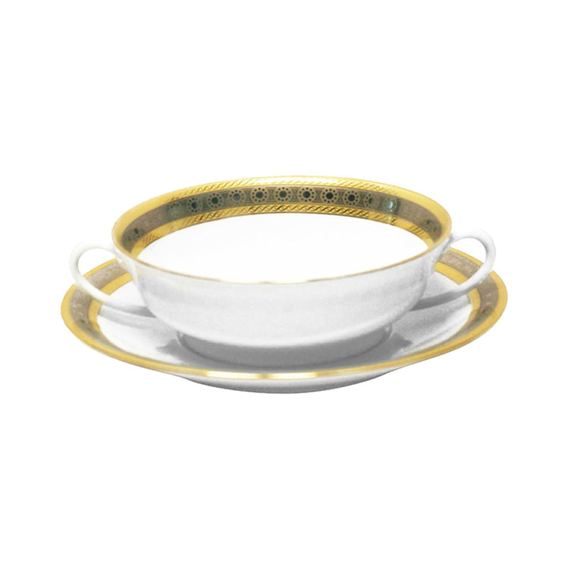 Haviland Place Vendome Soup Cup and Saucer
