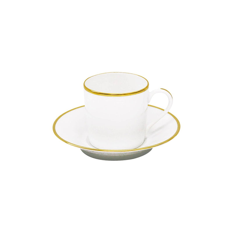 Haviland Orsay Gold Coffee Cup and Saucer
