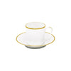 Haviland Orsay Gold Coffee Cup and Saucer