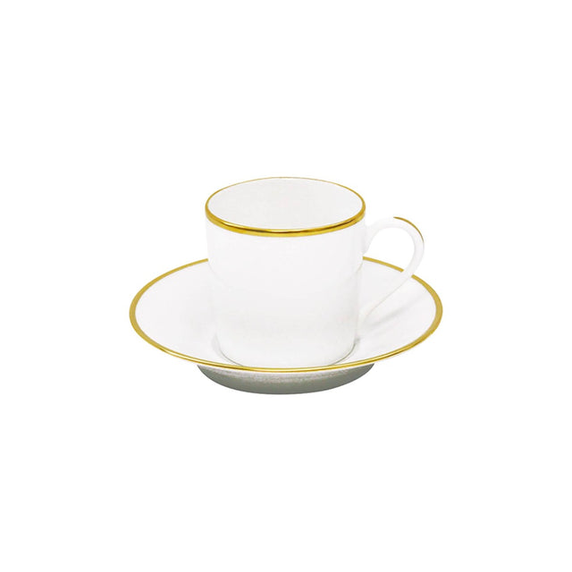 Haviland Orsay Gold Coffee Cup and Saucer