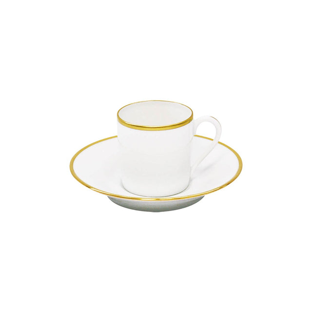Haviland Orsay Gold Espresso Cup and Saucer