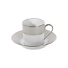 Haviland Clair De Lune Uni Coffee Cup and Saucer