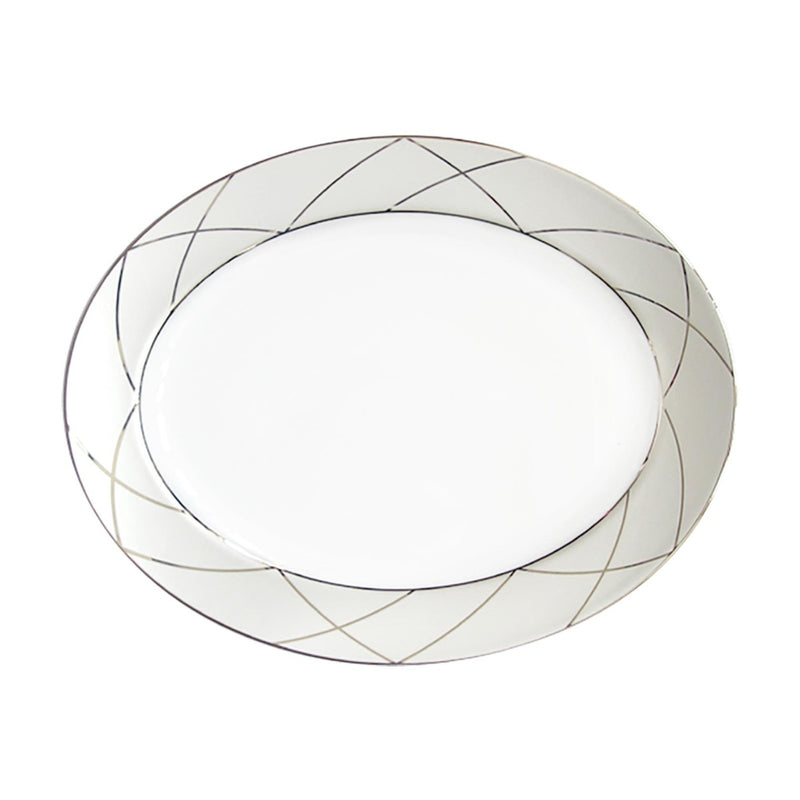Haviland Clair De Lune Arcades Oval Dish
